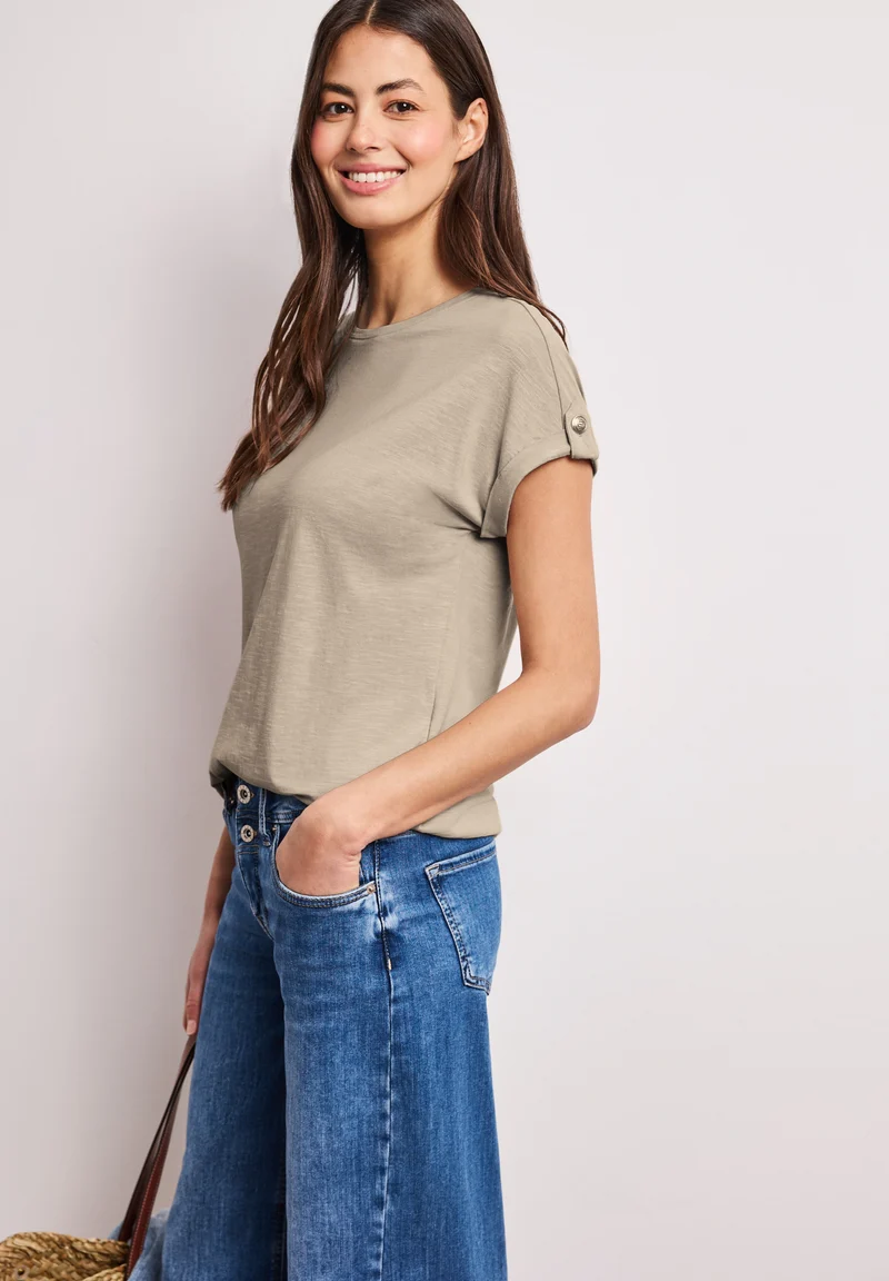 T-Shirt mit Rundhals