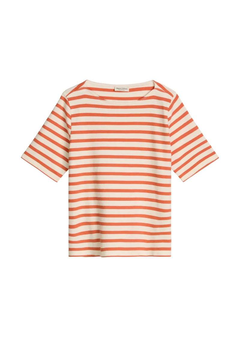 Streifen-T-Shirt Straight Fit