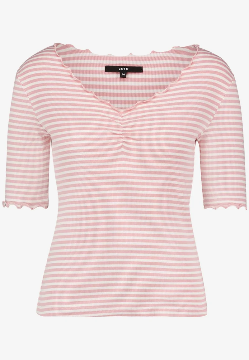 Shirt mit Raffung