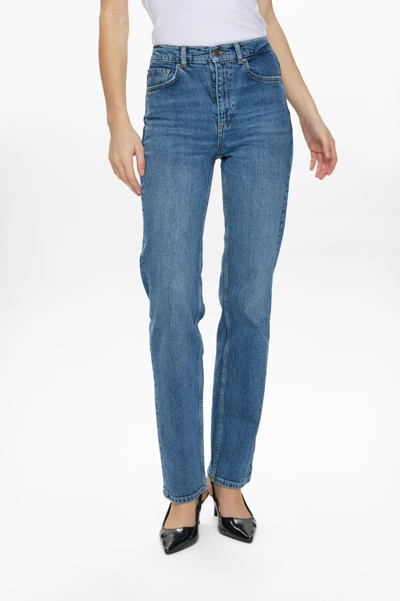 NUOSLO High Waist Straight Jeans