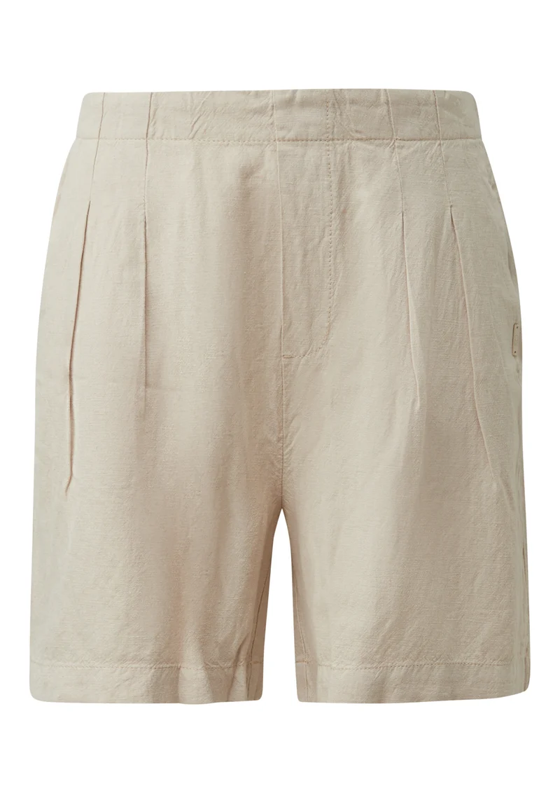 Bundfalten-Shorts