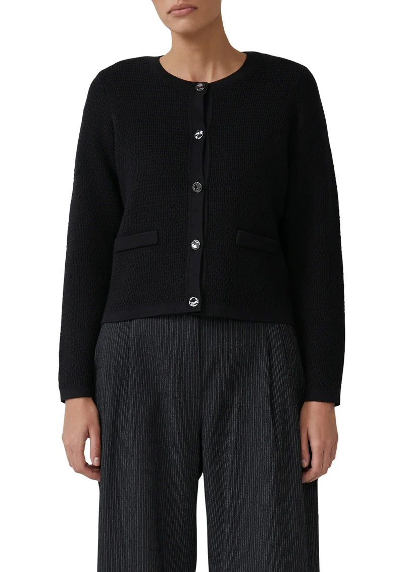 Cardigan aus Baumwollmix
