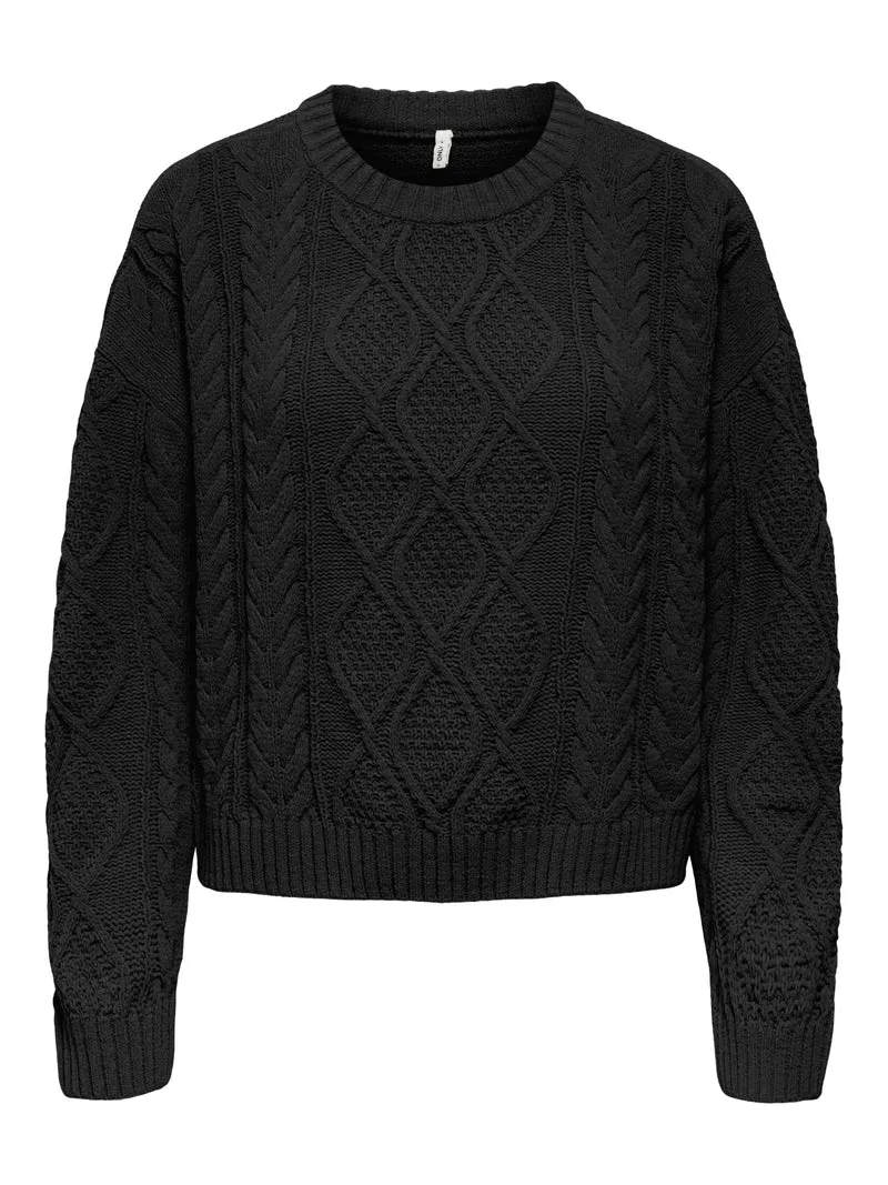 ONLELLY Strickpullover mit Zopfstrick
