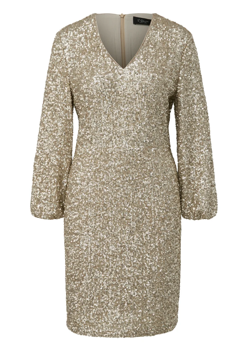 Pailletten-Kleid