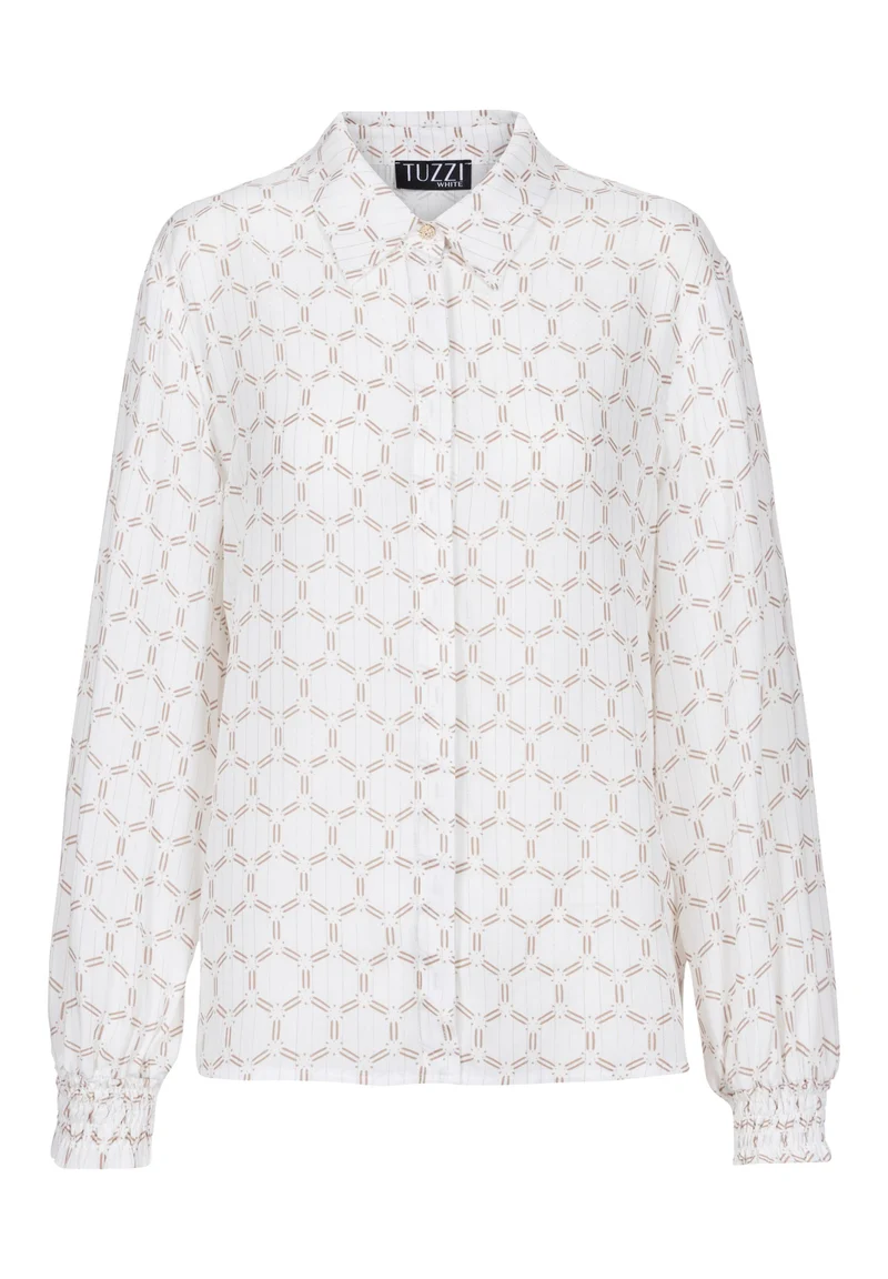 Bluse mit elastischem Bund