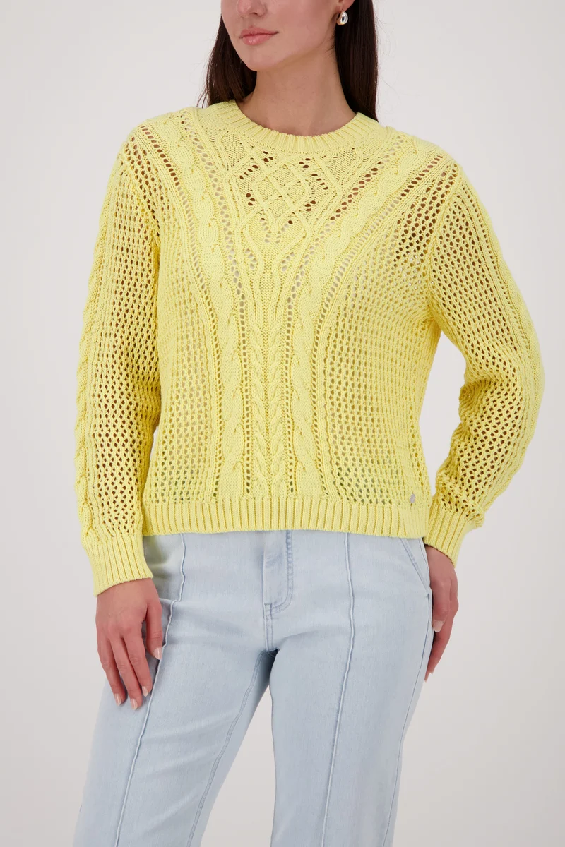 Ajour-Strickpullover