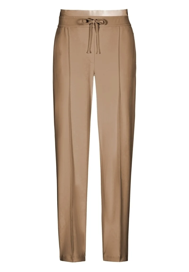 Straight Pants mit Bindeband