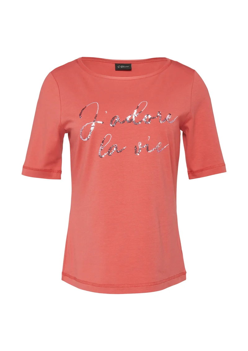 T-Shirt mit Frontprint