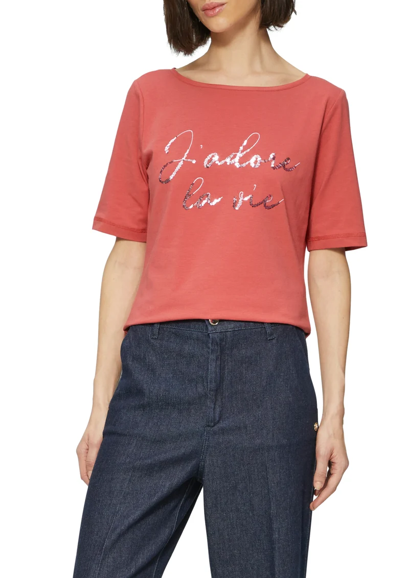 T-Shirt mit Frontprint