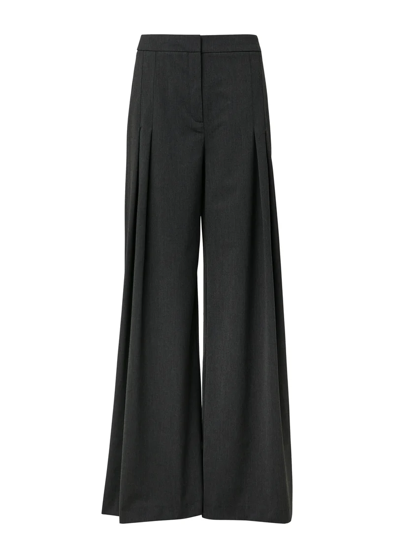Fließende Wide-Leg-Hose