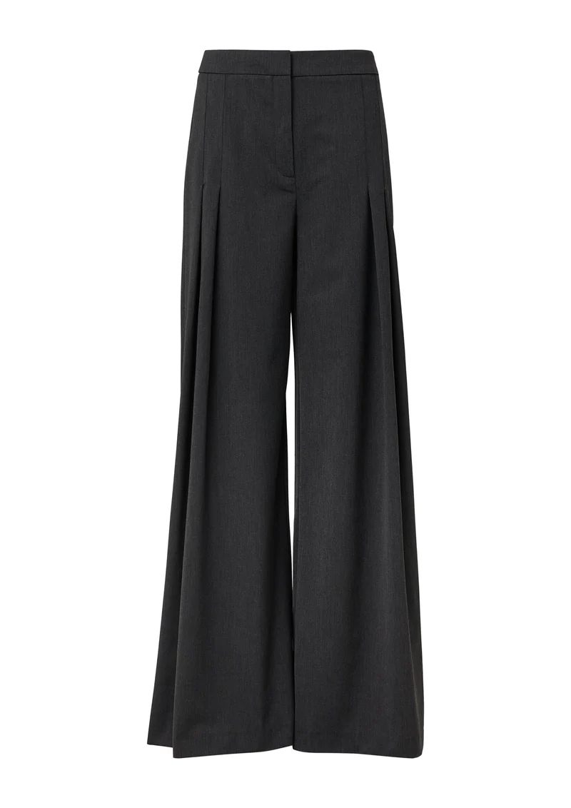 Fließende Wide-Leg-Hose
