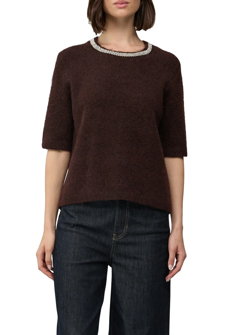 Softer Kurzarm-Pullover