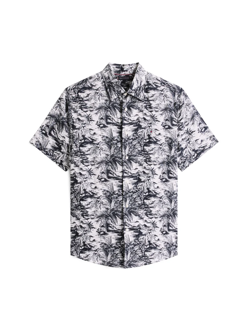Leinen-T-Shirt