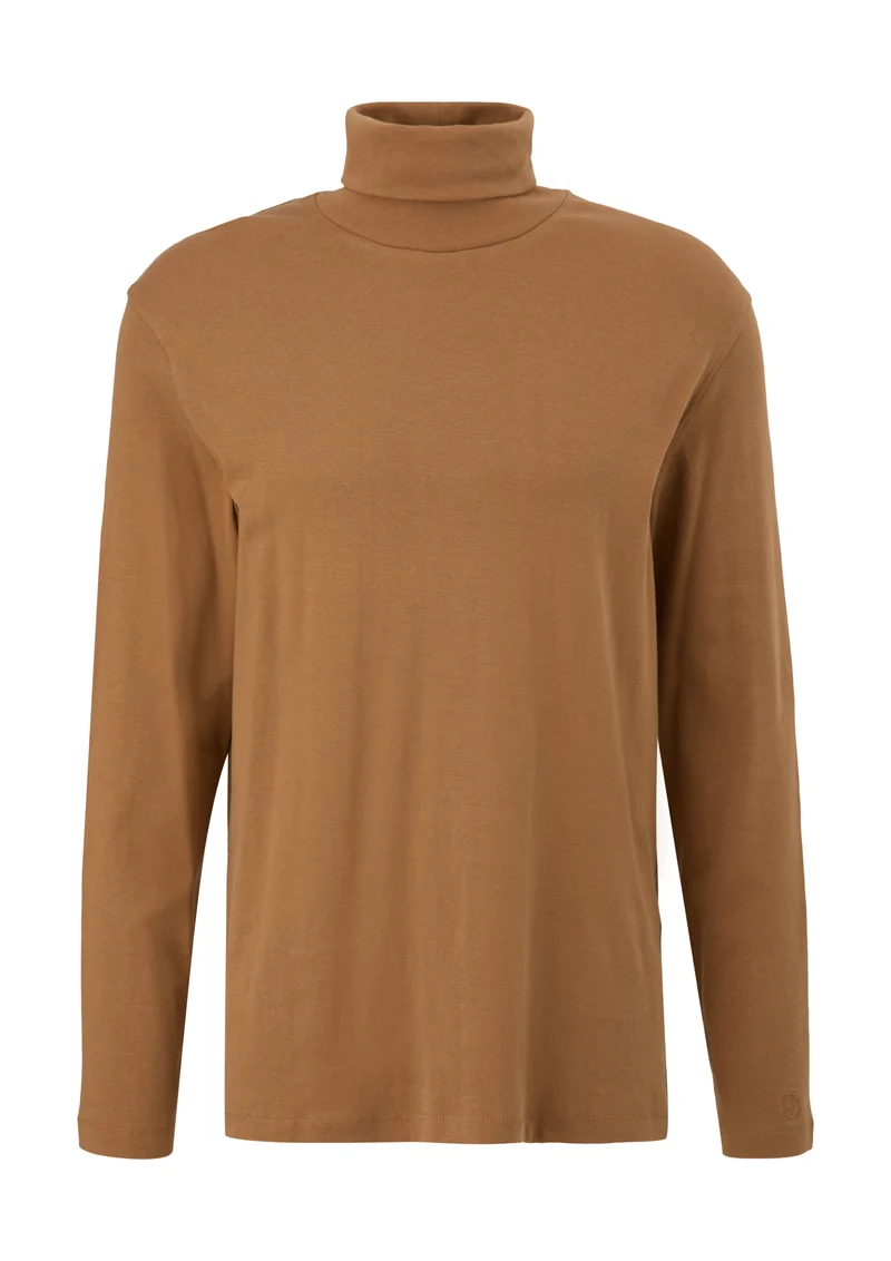 Langarmshirt mit Rollkragen