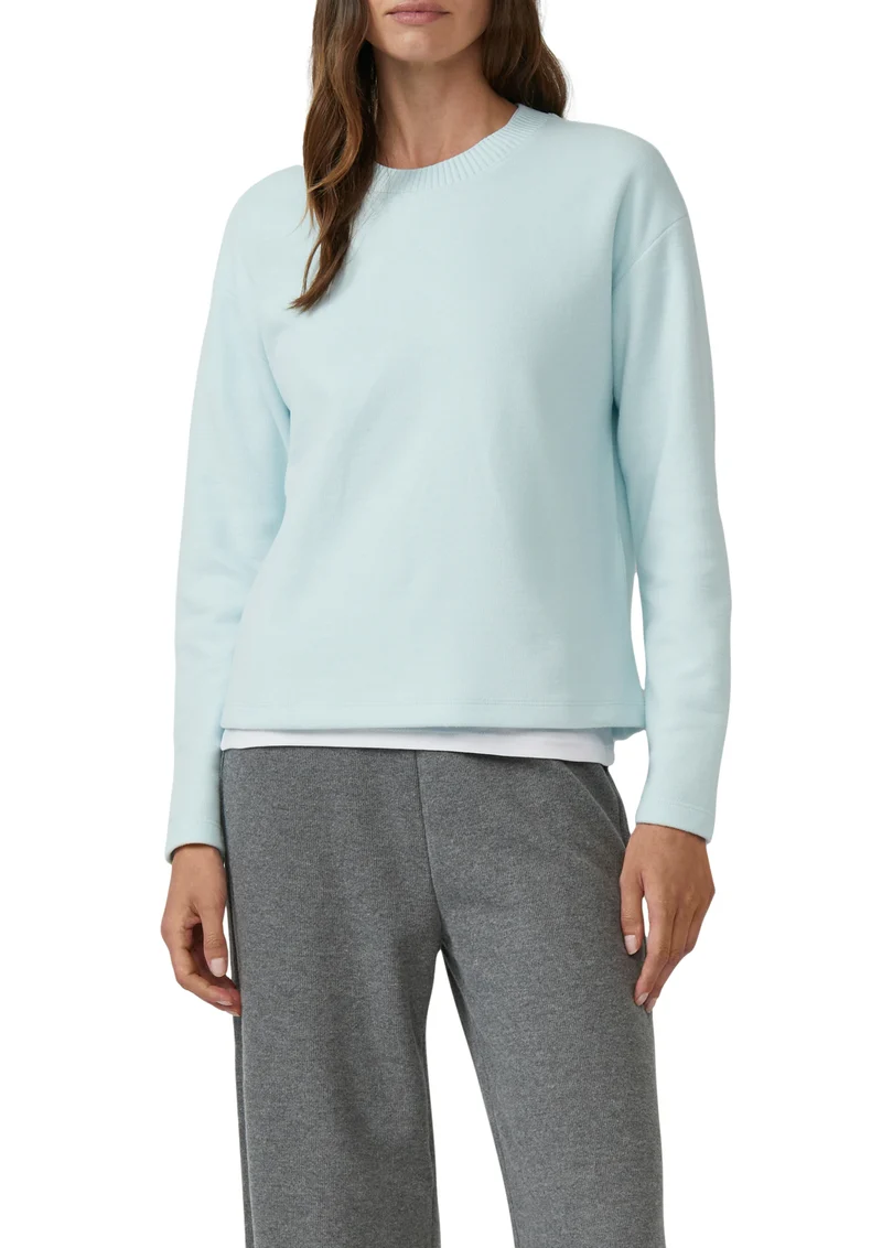 Longsleeve mit Rippstruktur