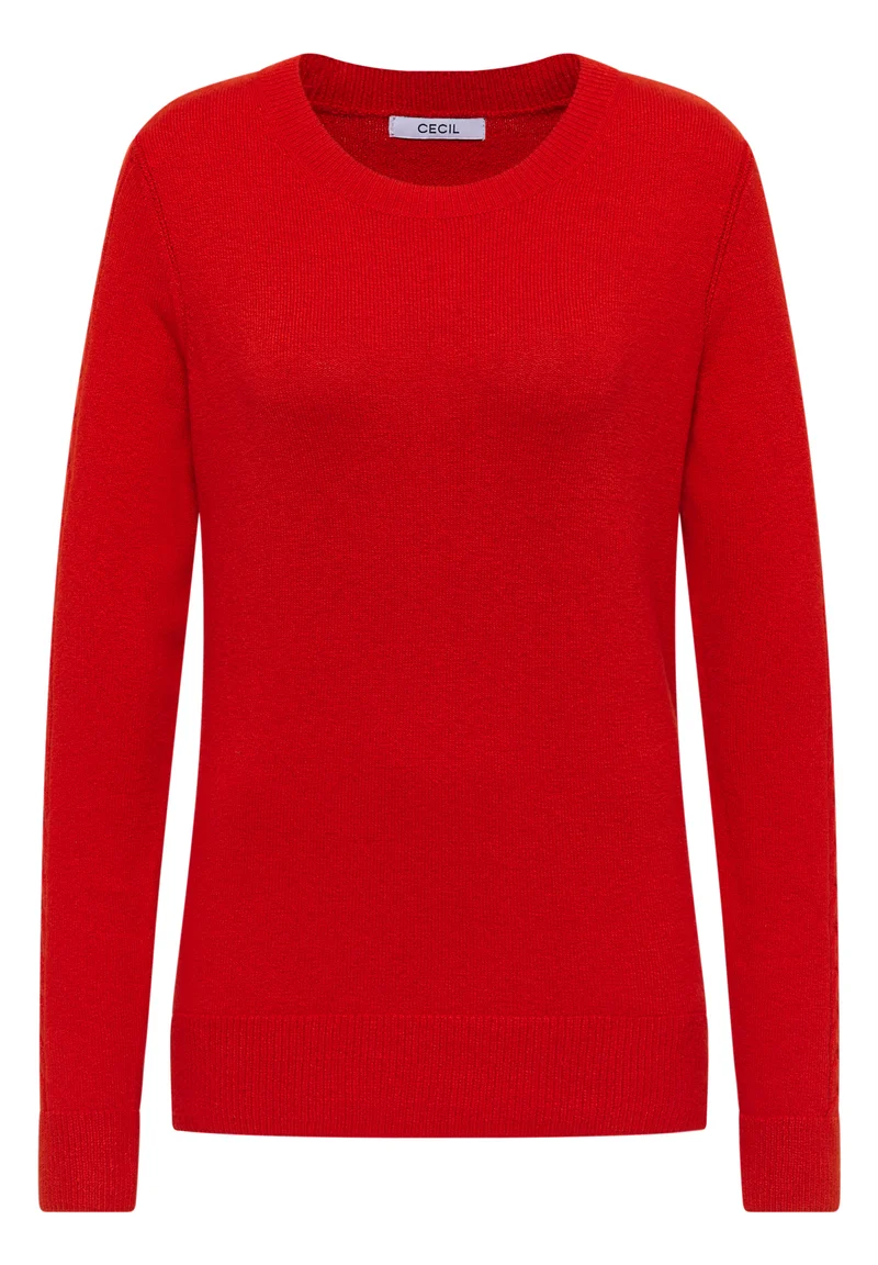 Pullover mit Strickdetail