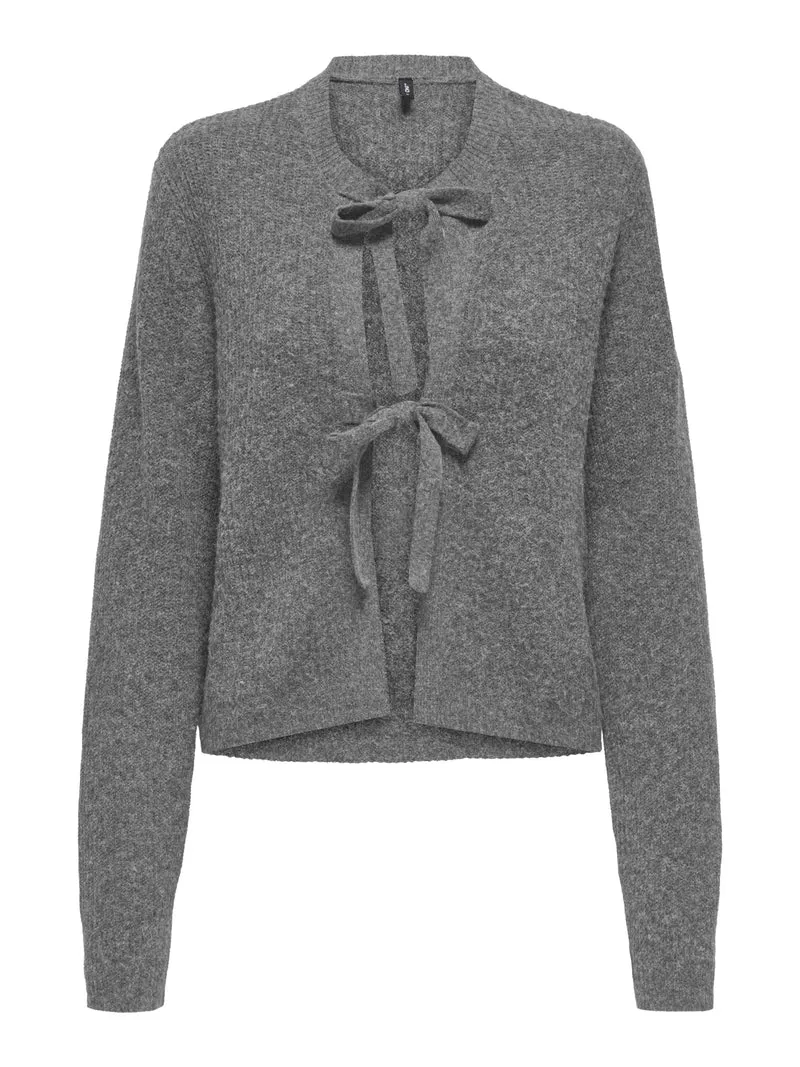 ONLMALIS Strickcardigan mit Schleife