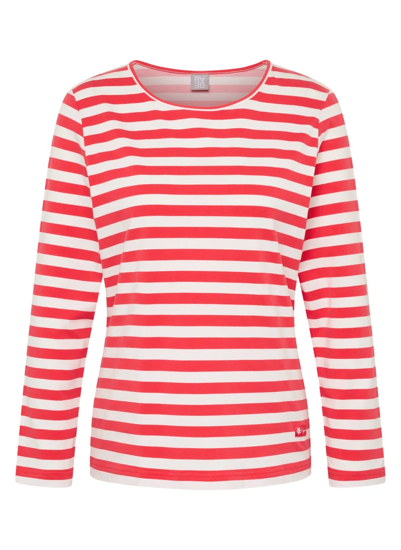 Langarmshirt mit Streifen