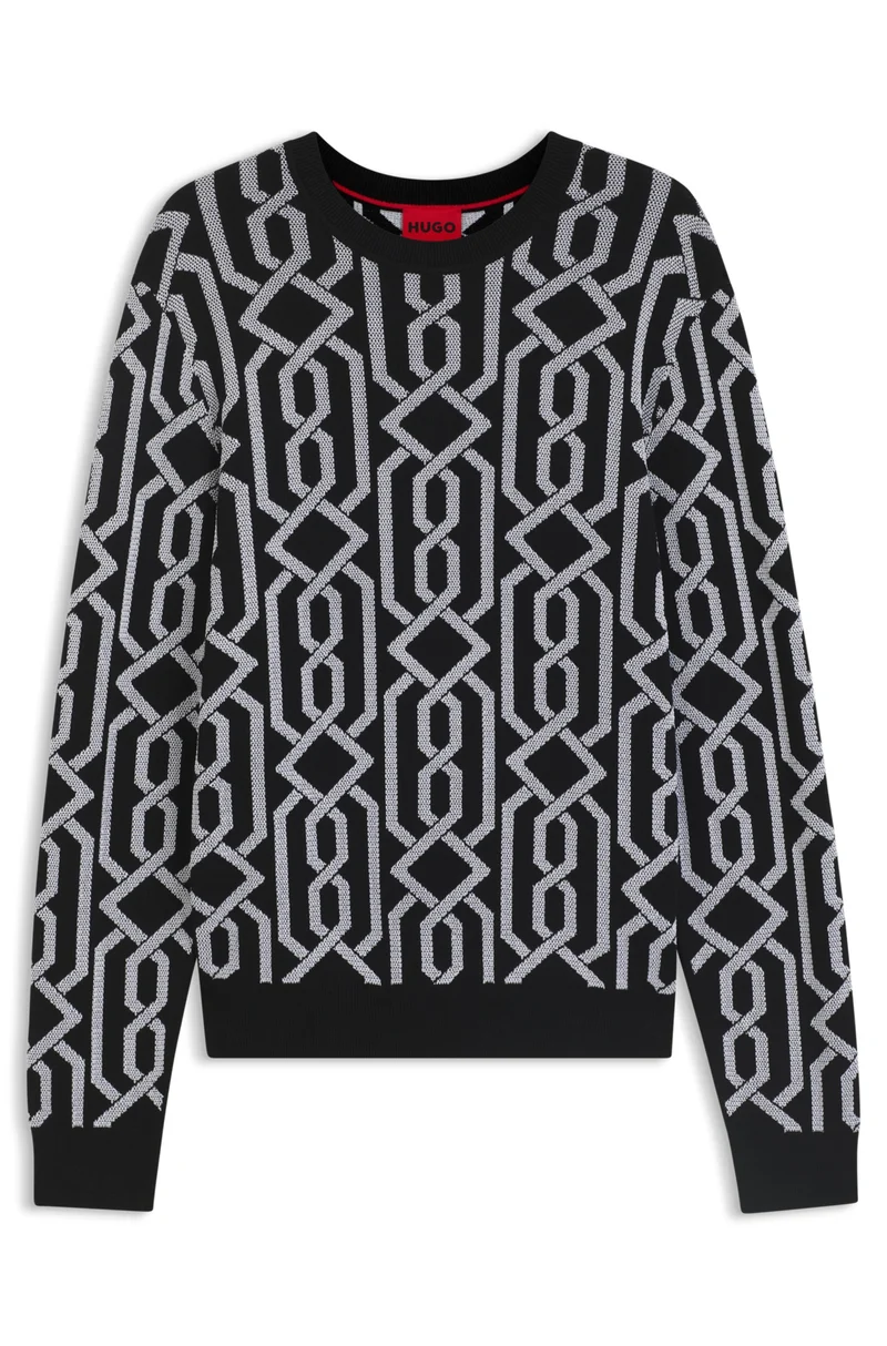 SOUVAWN Pullover mit Woll-Anteil
