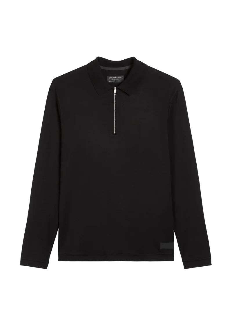 Langarm-Poloshirt