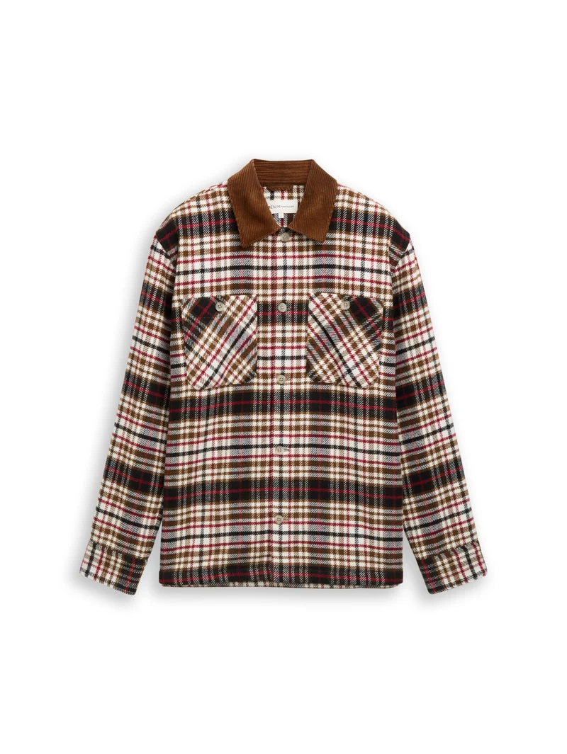 Overshirt mit Karomuster