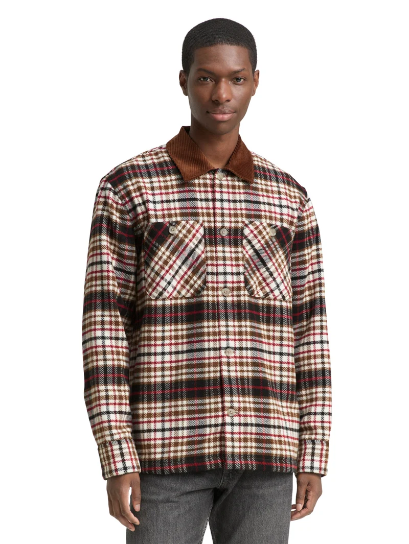 Overshirt mit Karomuster