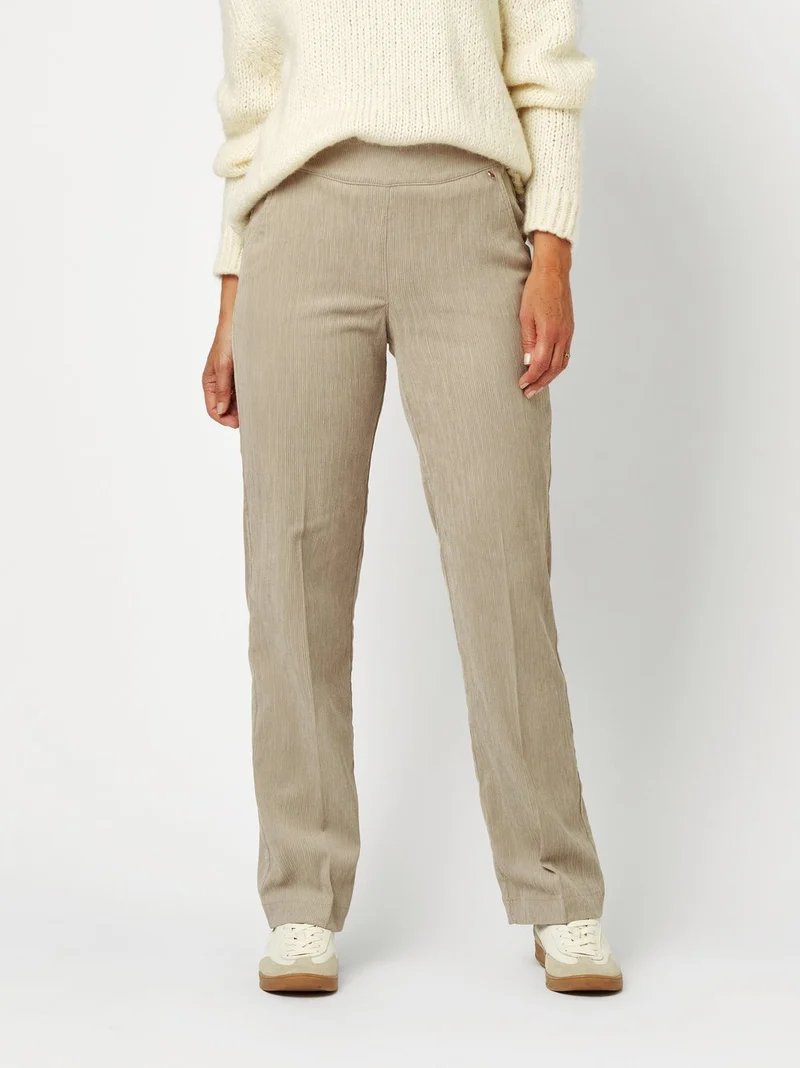 SCARLET Cordhose mit Bügelfalten