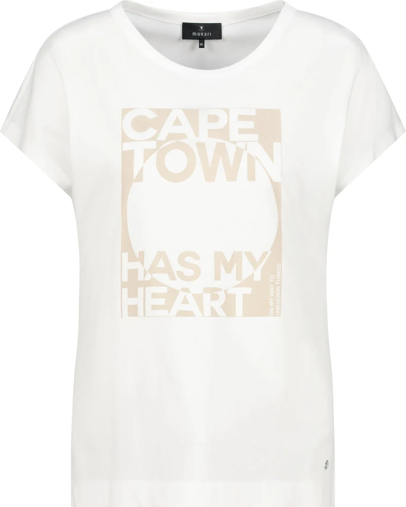 T-Shirt mit Schriftzug