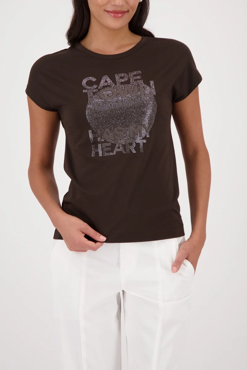 T-Shirt mit Schriftzug