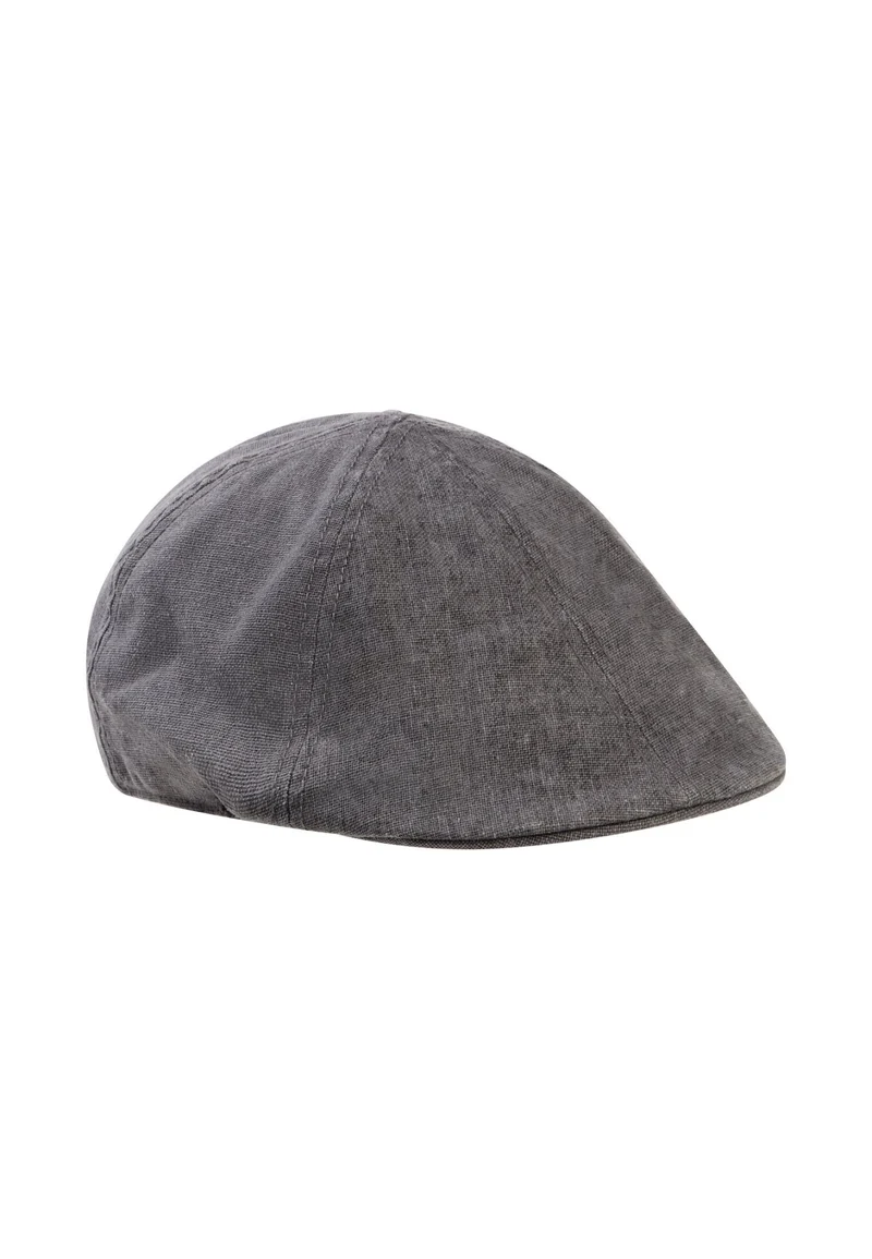 Flat Cap aus Leinen-Baumwoll-Mix