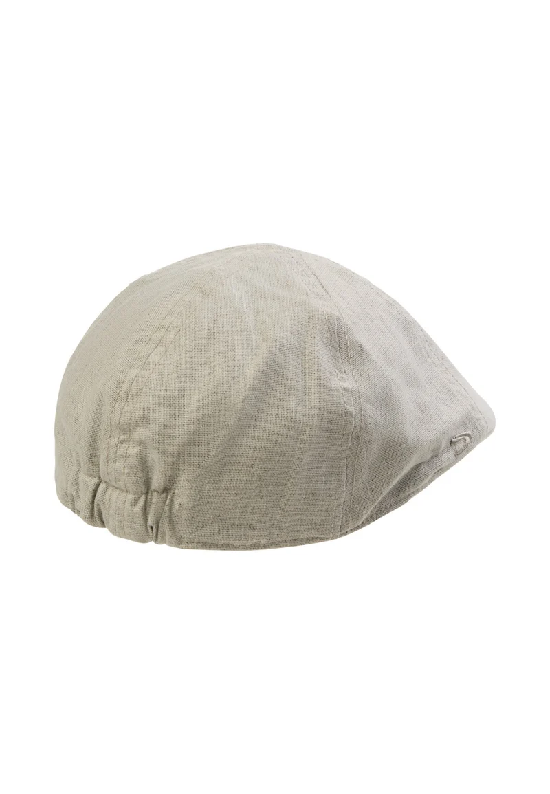 Flat Cap aus Leinen-Baumwoll-Mix