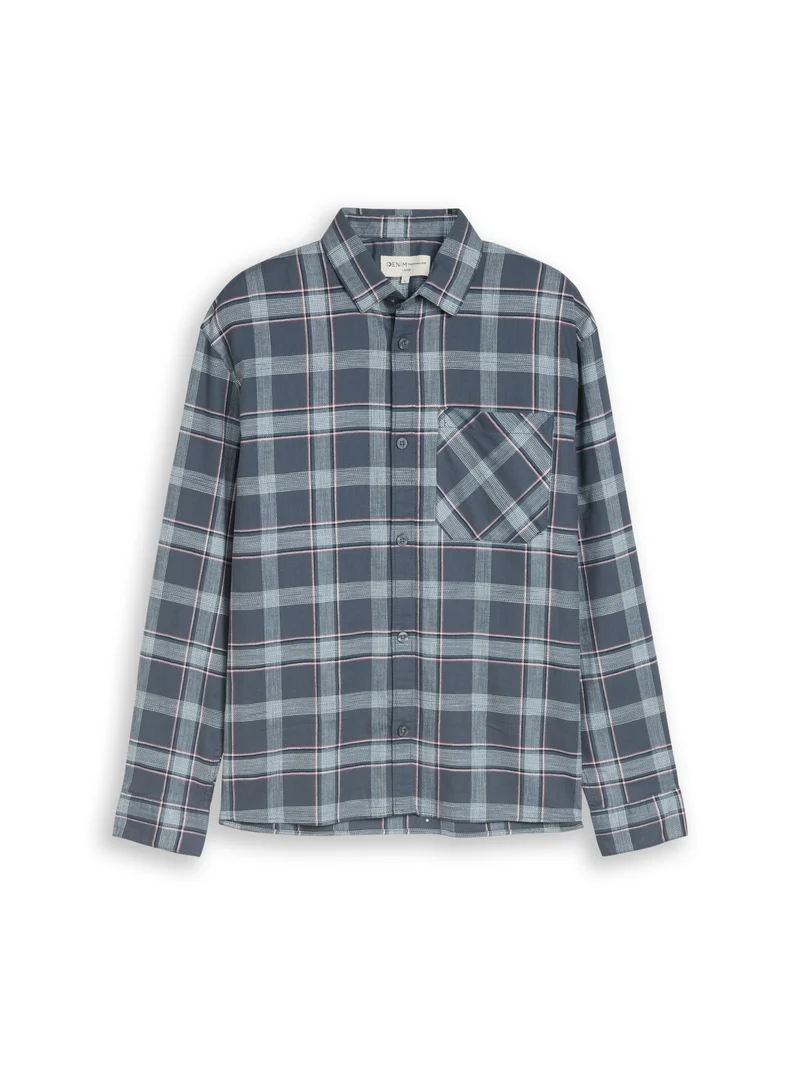 Loose Fit Hemd mit Karomuster