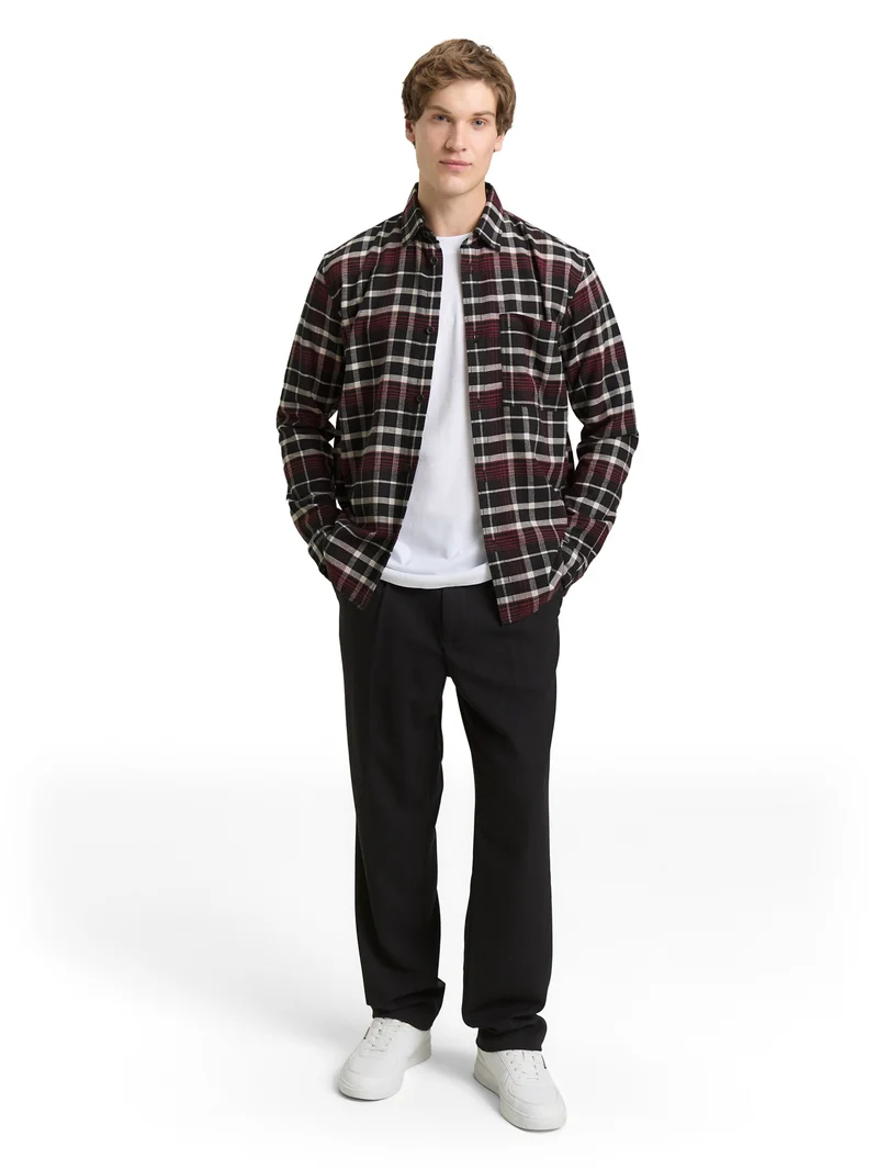 Relaxed Fit Hemd mit Karomuster