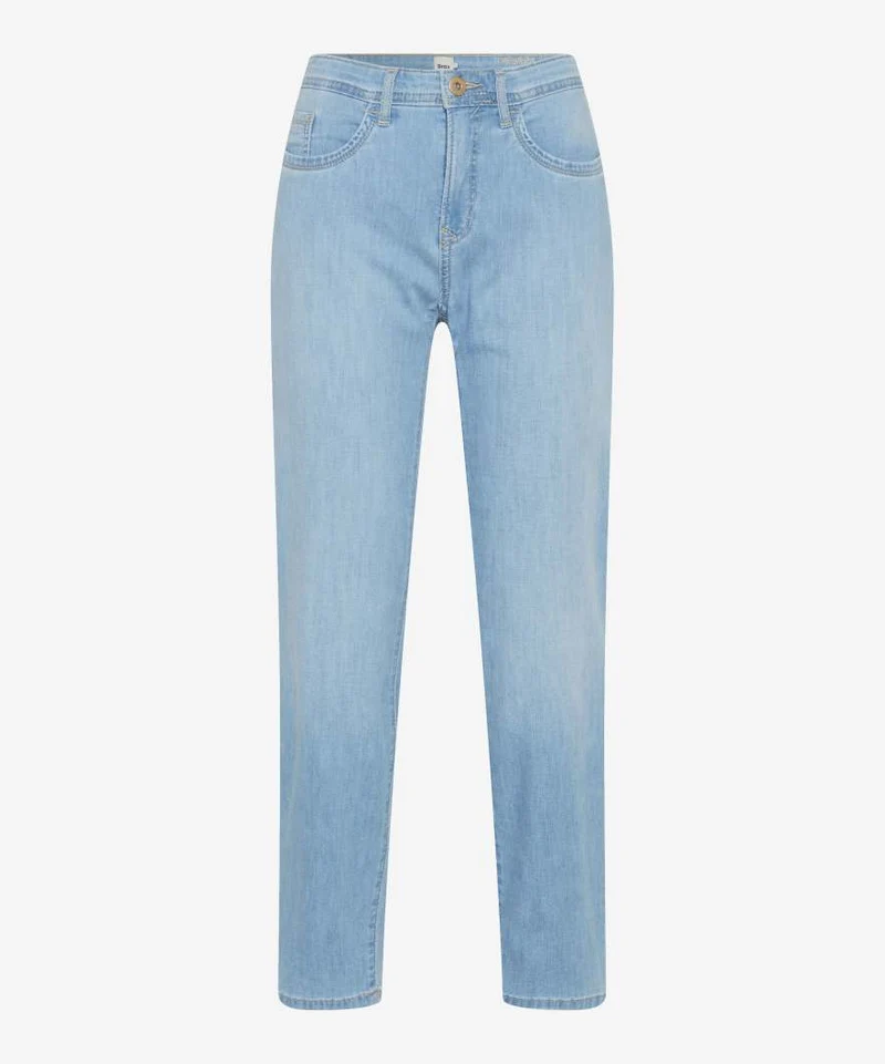 MARY S 6/8 Five-Pocket-Jeans - Used Bleached Blue