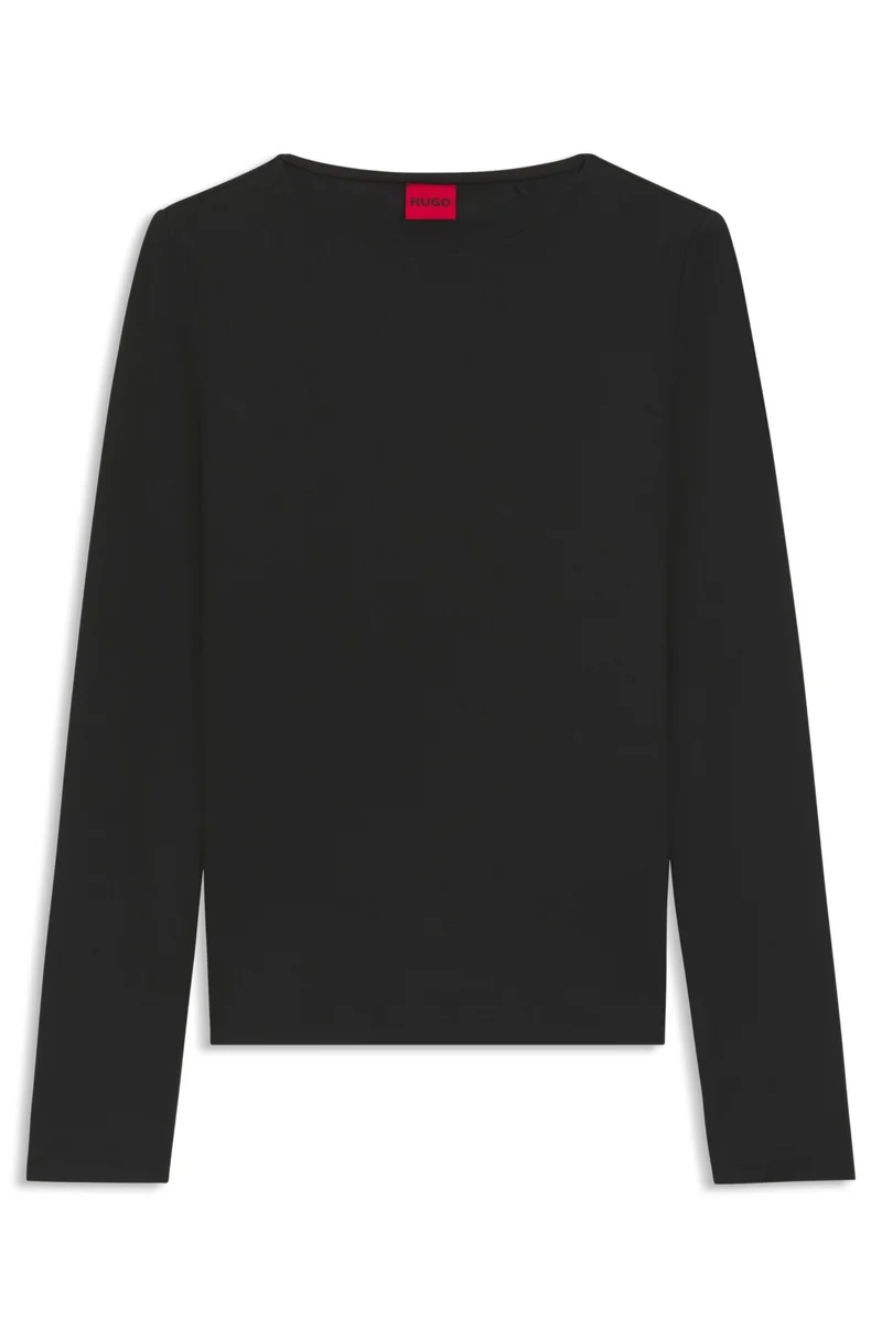 Top aus Stretch-Jersey