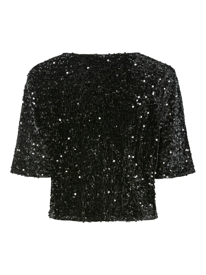 Cardigan mit Pailletten