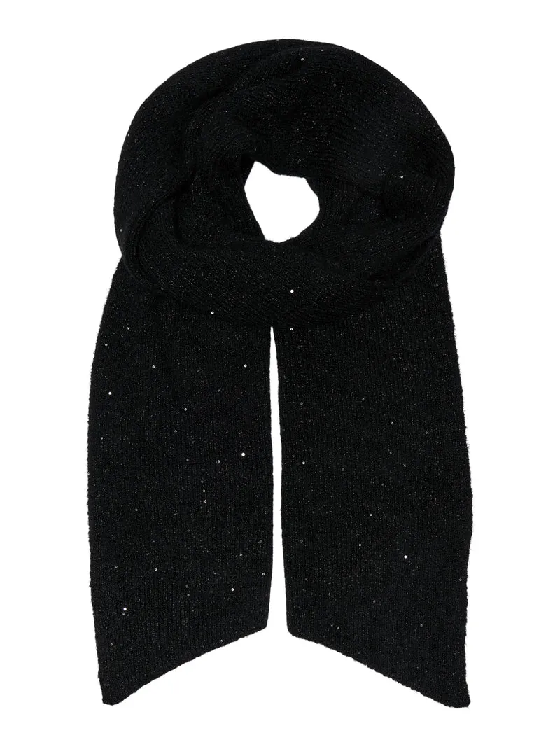 ONLSOLA Glitzer Strickschal