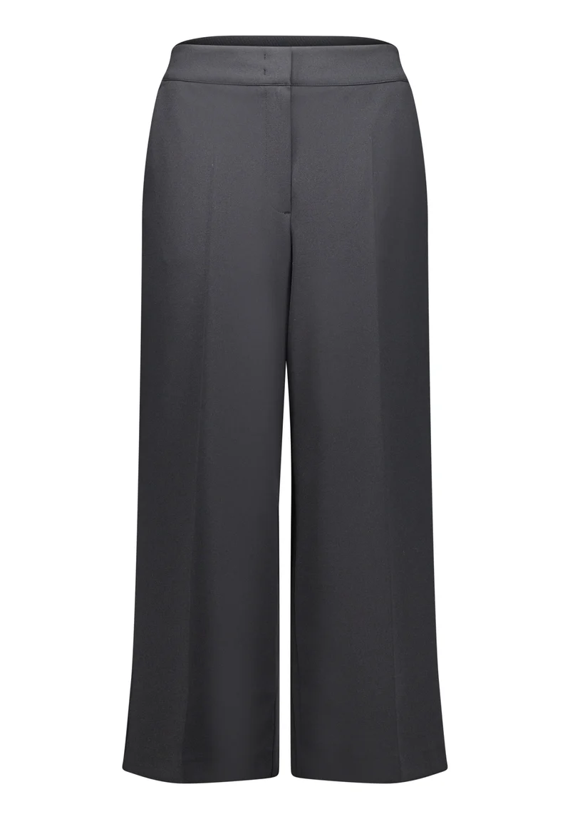 Culotte mit High-Waist und französischen Taschen