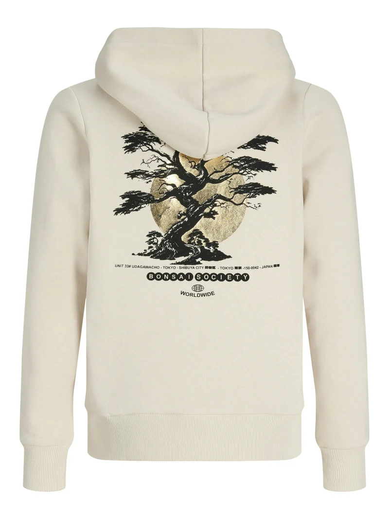 JORBONZAI Hoodie mit Rückenprint