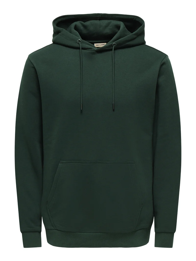 ONSCERES Hoodie mit Kängurutasche