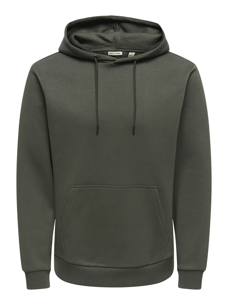 ONSCERES Hoodie mit Kängurutasche