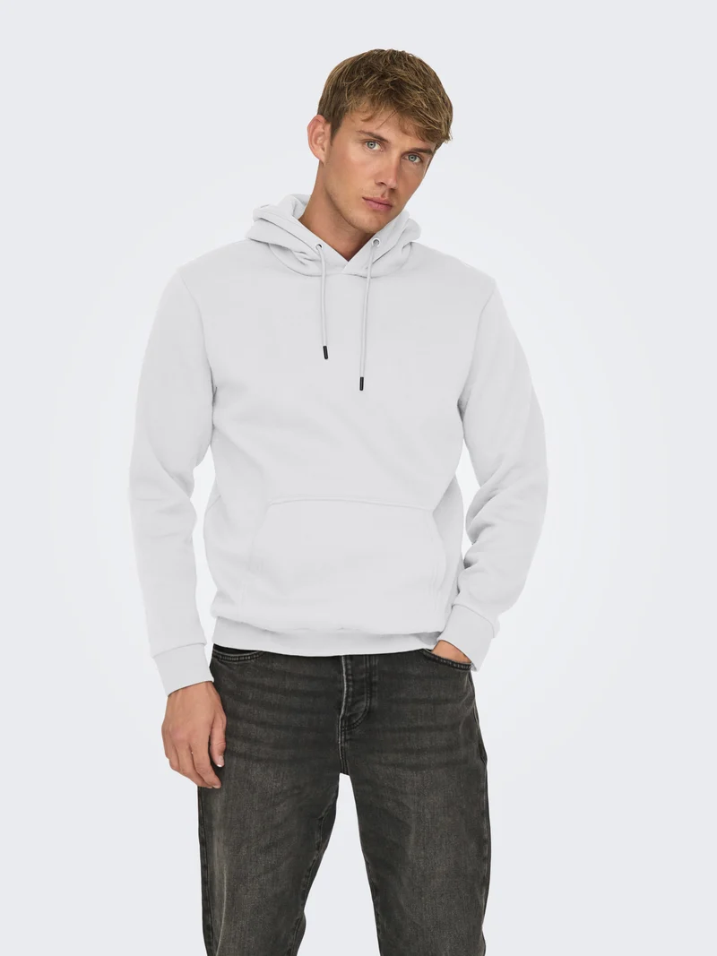 ONSCERES Hoodie mit Kängurutasche