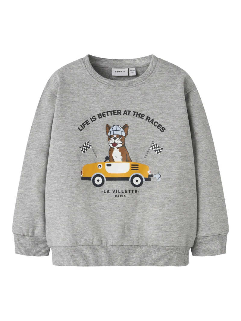 Sweatshirt mit Frontprint