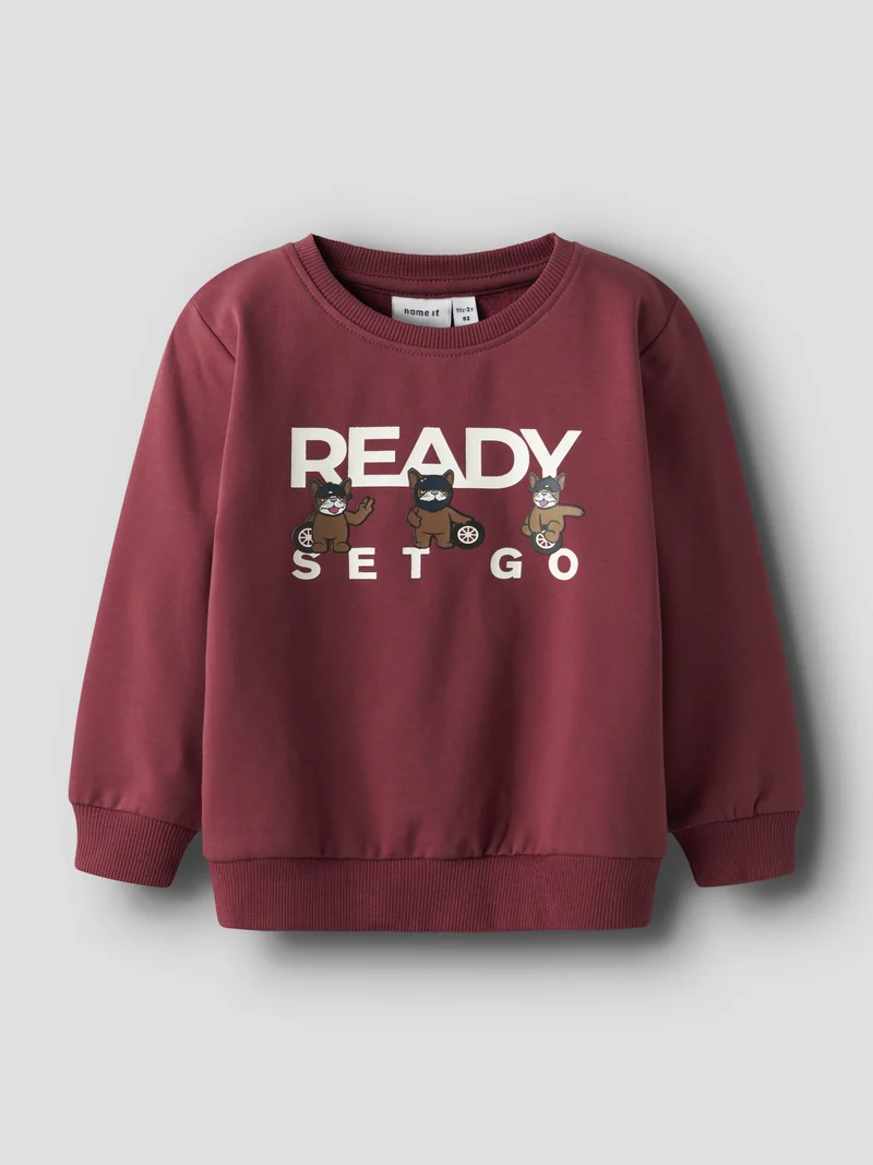 Sweatshirt mit Frontprint