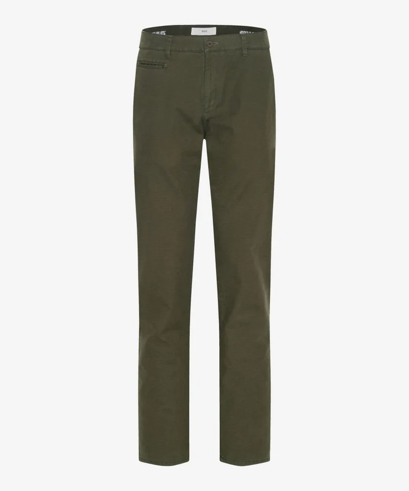 Fabio In Modern Fit Chino in OLIV