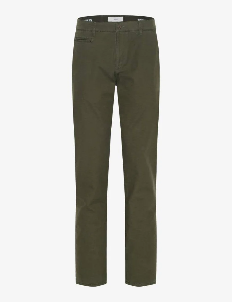 Fabio In Modern Fit Chino in OLIV