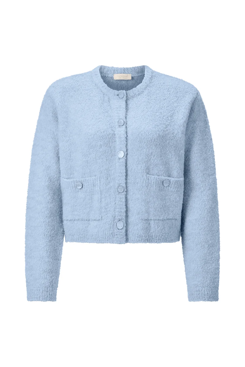 Crew-Neck Cardigan