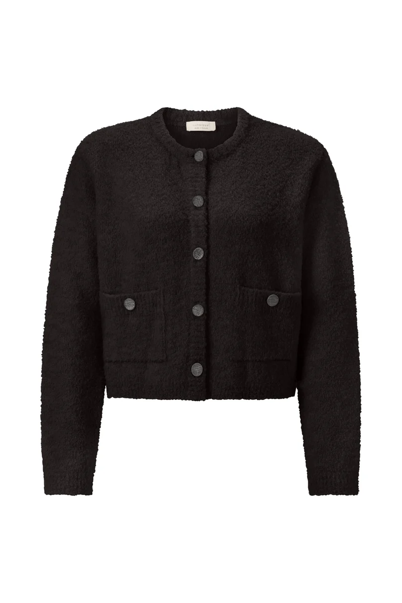 Crew-Neck Cardigan