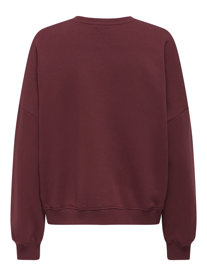 Sweatshirt mit Frontprint