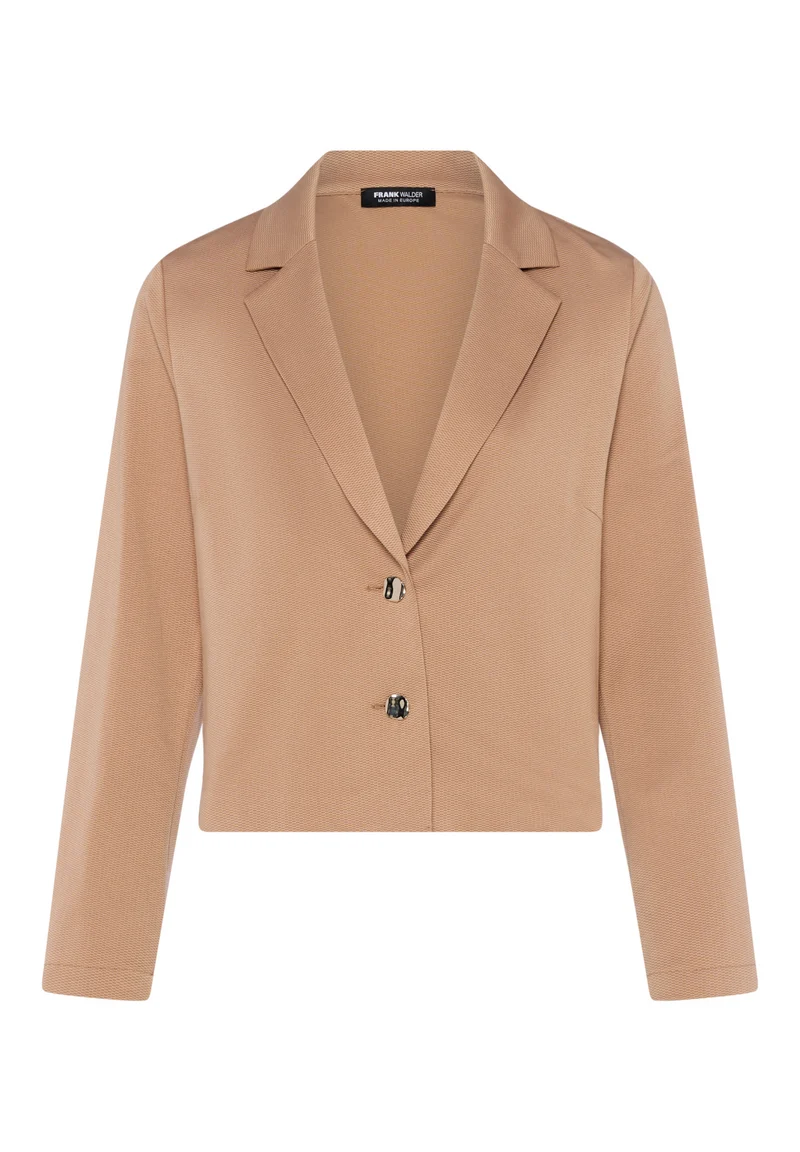 Kurzer Blazer mit Reverskragen